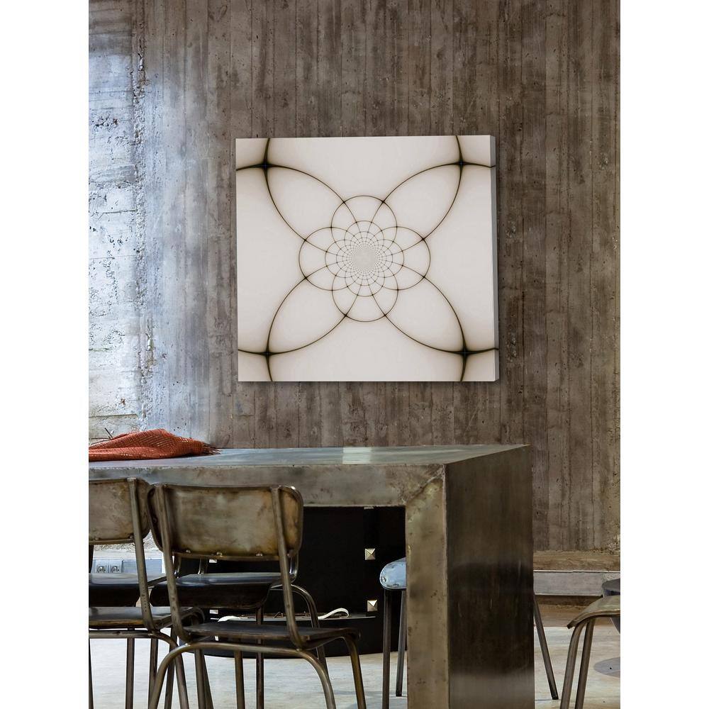 24 in. H x 24 in. W Petal View by Marmont Hill Printed Canvas Wall Art