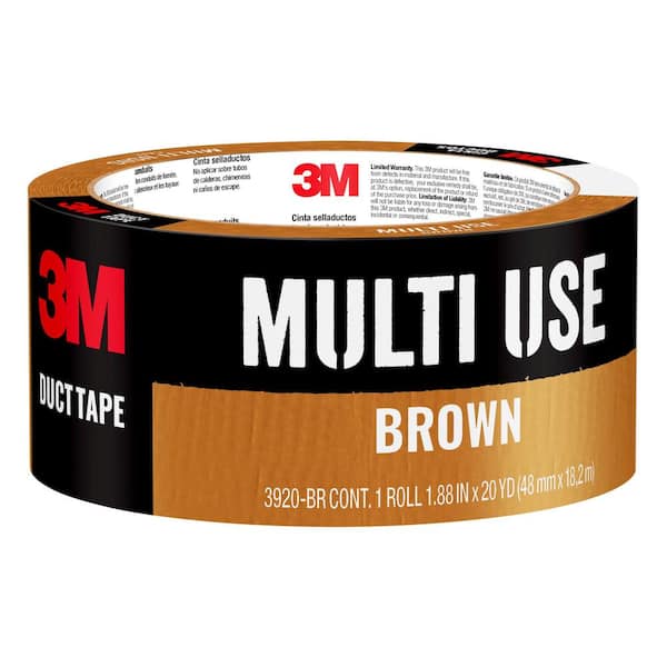 3M 1.88 in. x 20 yds. Brown Duct Tape (Case of 12)