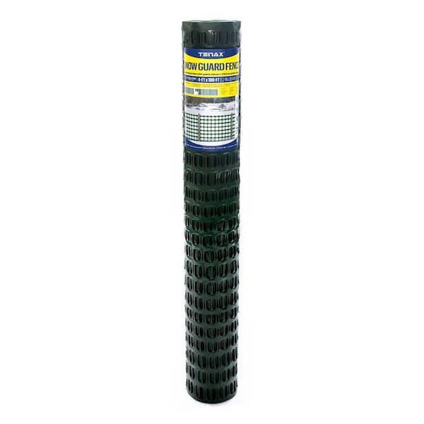 Snow Guard 4 ft. x 100 ft. Green Plastic Fence