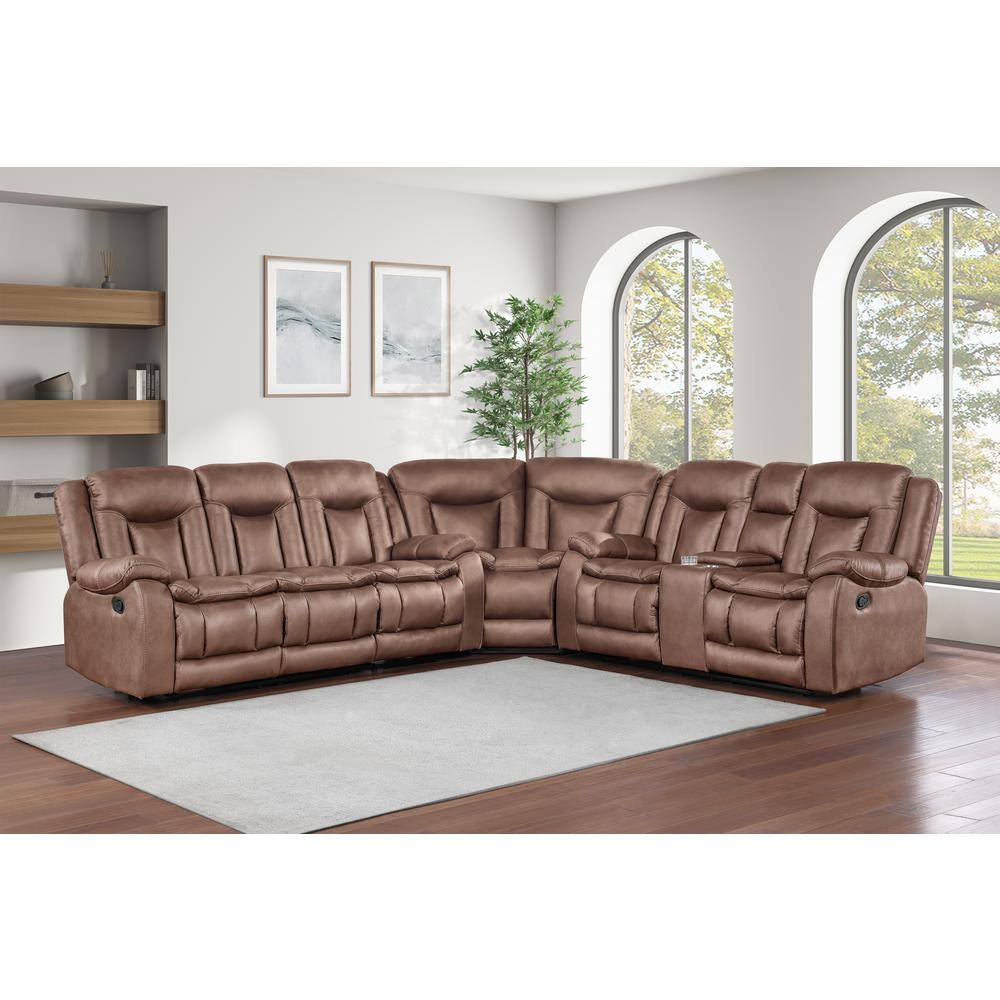 REGAL new clasic uチップ　ブラウン　25.5 NEW CLASSIC HOME FURNISHINGS New Classic Furniture Morello 3-Piece