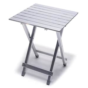 Multifunctional Silver Folding Camping Stool Folding Table