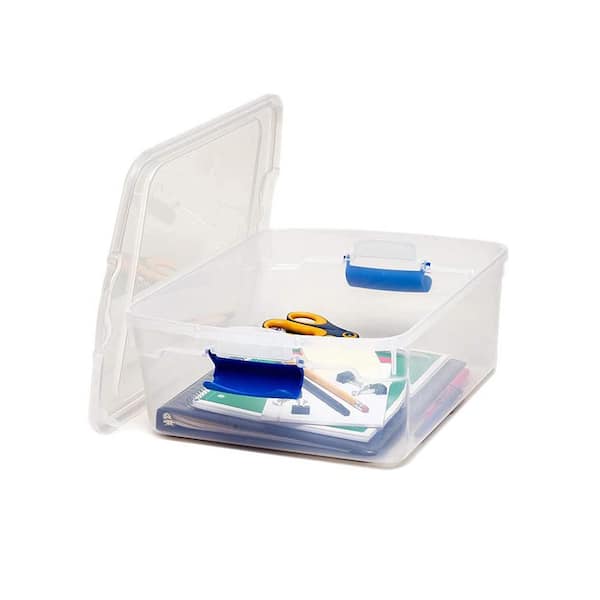 Multipurpose Plastic Storage Box With Handles & Lid – MAJUHOME eStore