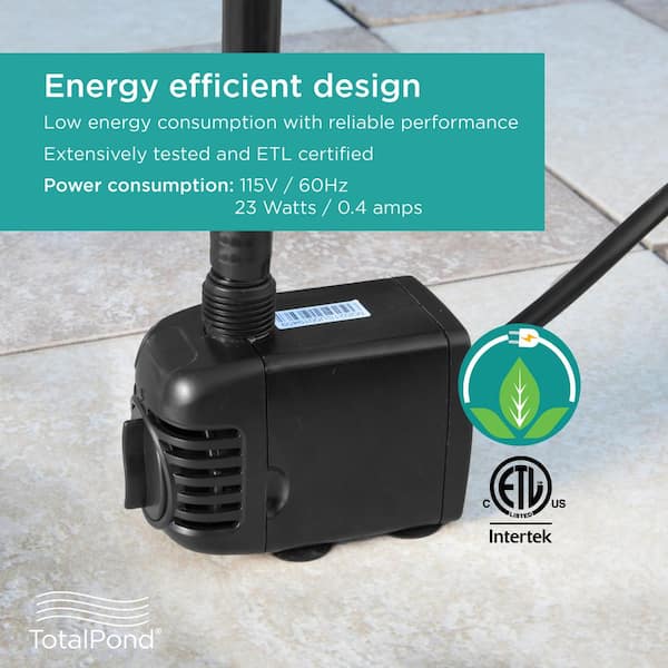 300 GPH Submersible Fountain Pump