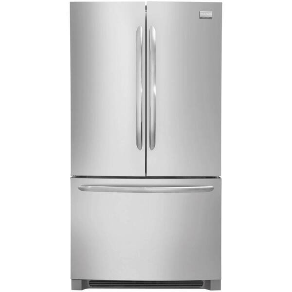 Frigidaire 27.6 cu. ft. Non-Dispenser French Door Refrigerator in Stainless Steel