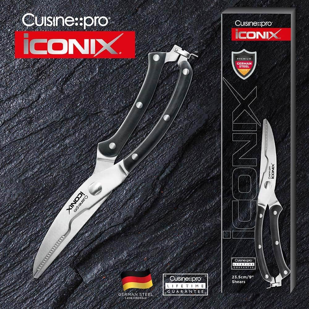 ICONIX Stainless Steel Kitchen Shears - thumbnail 2