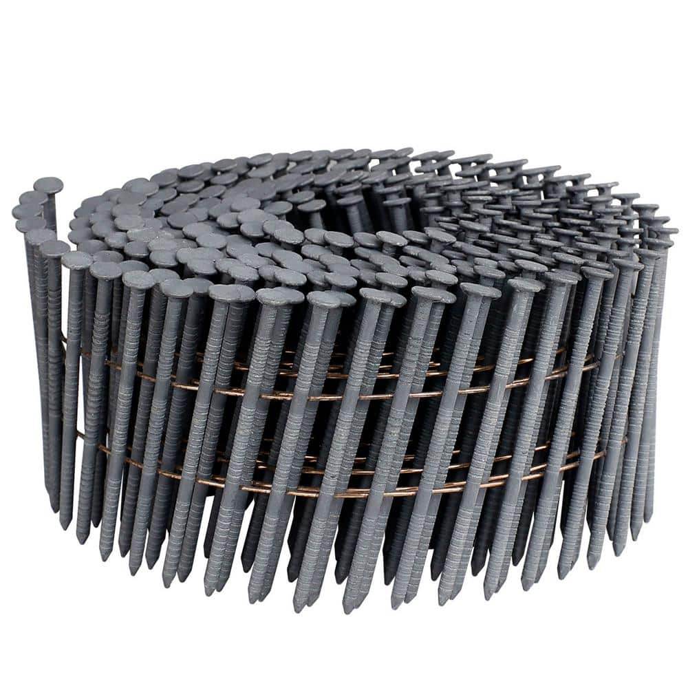 15-Degree 2-1/4 in. Wire Collated Exterior Galvanized Ring Shank Coil Sidin