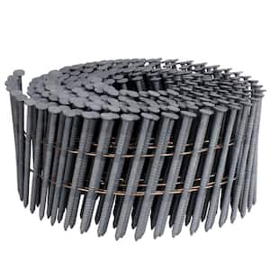 15-Degree 2-1/4 in. Wire Collated Exterior Galvanized Ring Shank Coil Siding Nails (3600-Count)