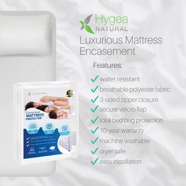 Waterproof Mattress Protector Washable Urine-Proof Stretchable Bed Cover h  14