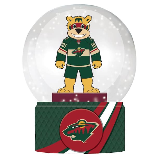 Evergreen Enterprises Minnesota Wild 5 in. Multicolor Glass Tabletop Snow Globe