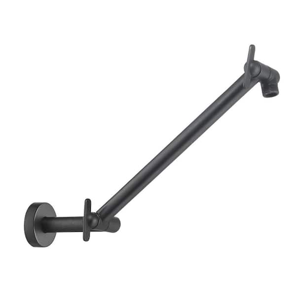 MODONA Adjustable Rain Shower Arm in Rubbed Bronze AC39-RB - The Home Depot