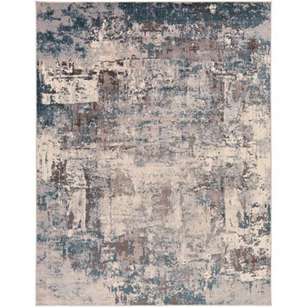 Wellington Taupe 7 ft. x 9 ft. Indoor Area Rug