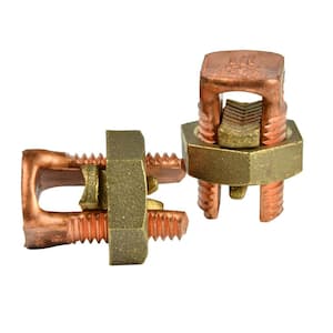 2 AWG Copper Split Bolt Connector (2-Pack) Case of 6