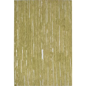 Ritz 1 Lime 3 ft. 6 in. x 5 ft. 6 in. Area Rug
