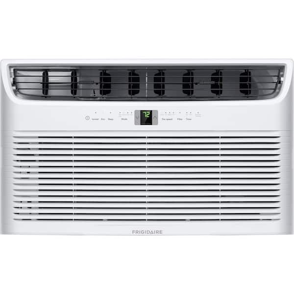 Frigidaire 14,000 BTU 230-Volt Through-the-Wall Air Conditioner Cools 700 Sq. Ft. with Remote in White