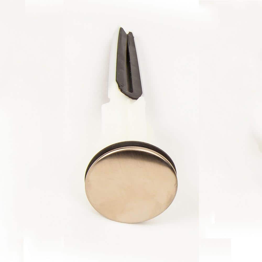 Brushed Nickel Universal Bathroom Sink Pop-Up Drain Stopper