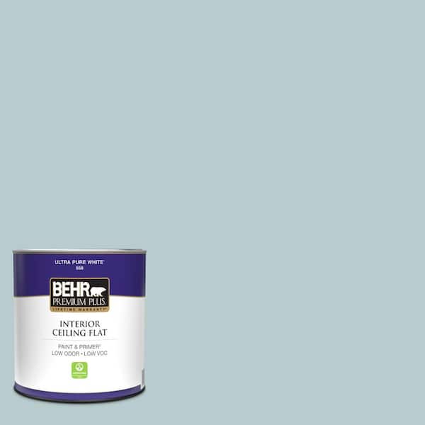 1 qt. #MQ3-54 Dayflower Ceiling Flat Interior Paint