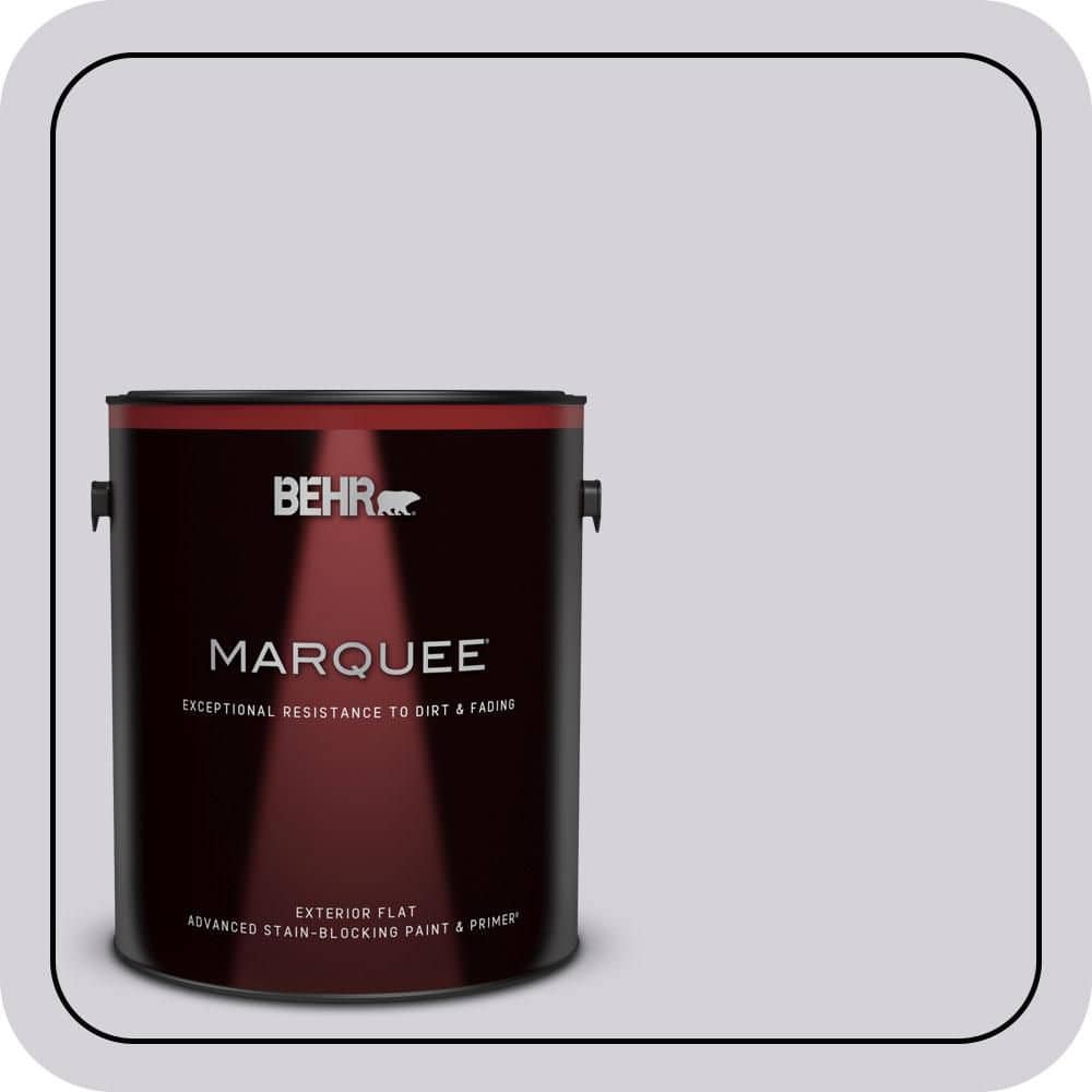 1 gal. #N100-2 Etude Lilac Flat Exterior Paint & Primer price history on PriceWatchPro