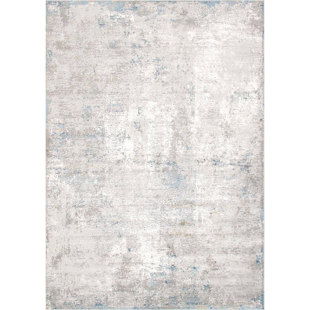 Pasargad Home Stella Beige 12 ft. x 15 ft. Abstract Polyester Area Rug