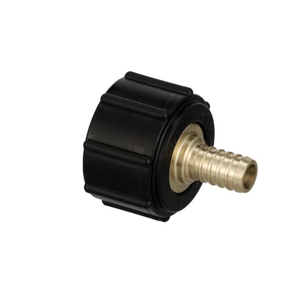 Manabloc 3/8 in. x 1/2 in. PB Brass Port Adapter (6-pack)