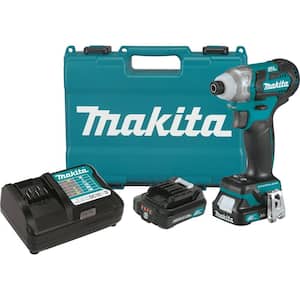 12V max CXT Lithium-Ion Brushless 1/4 in. Cordless Impact Driver Kit with (2) Batteries 2.0Ah, Charger, Hard Case