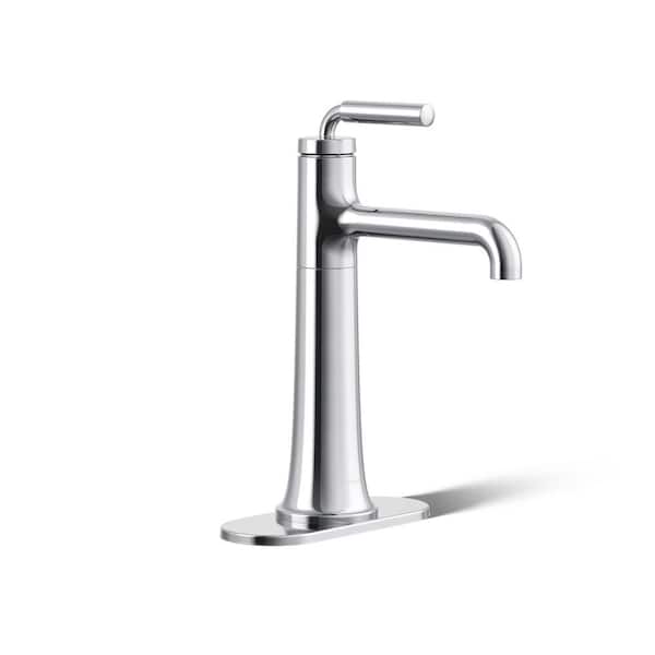KOHLER Tone Tall Single Handle Bathroom Sink Faucet 0.5 GPM in Polished Chrome