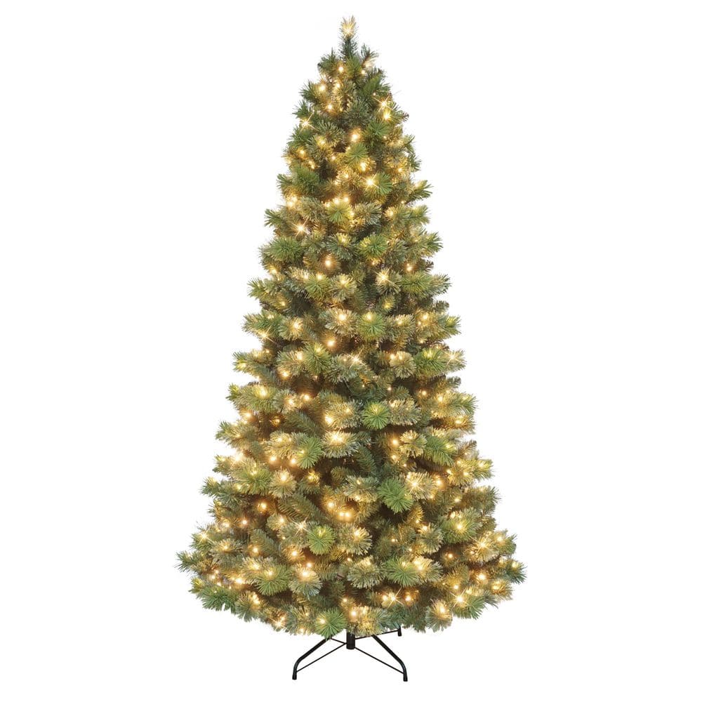 6.5 ft. Pre-Lit Oklahoma Pine Artificial Christmas Tree price history on PriceWatchPro