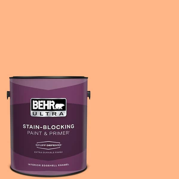 BEHR ULTRA 1 gal. #P210-4 Lollipop Extra Durable Eggshell Enamel Interior Paint & Primer