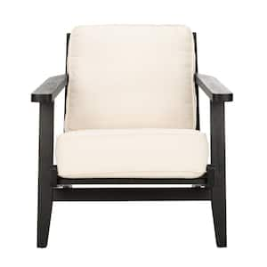 Nico Off-White/Black Accent Chair