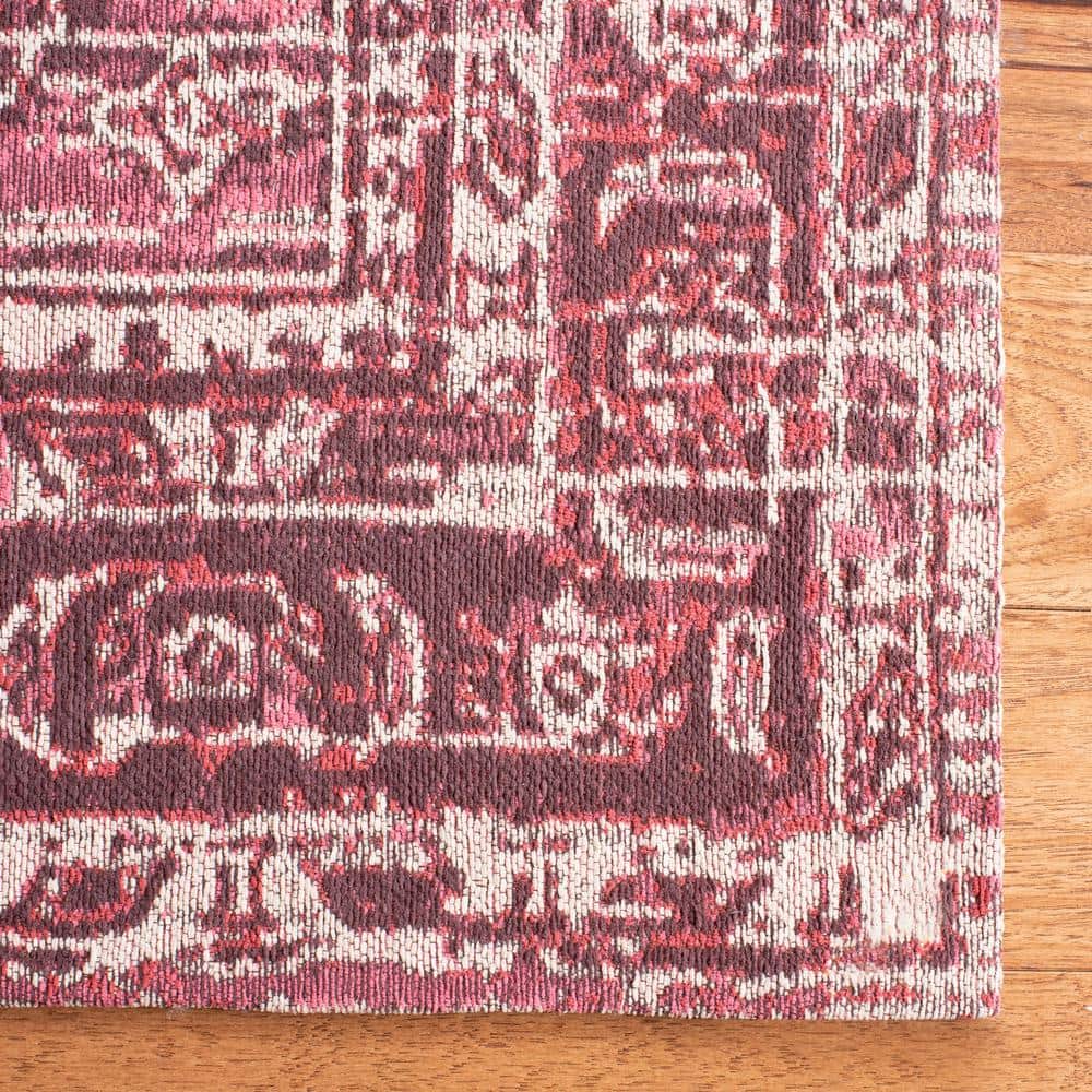 Coastal Breeze Blue Cotton & Synthetic 8' x 10' Area Rug