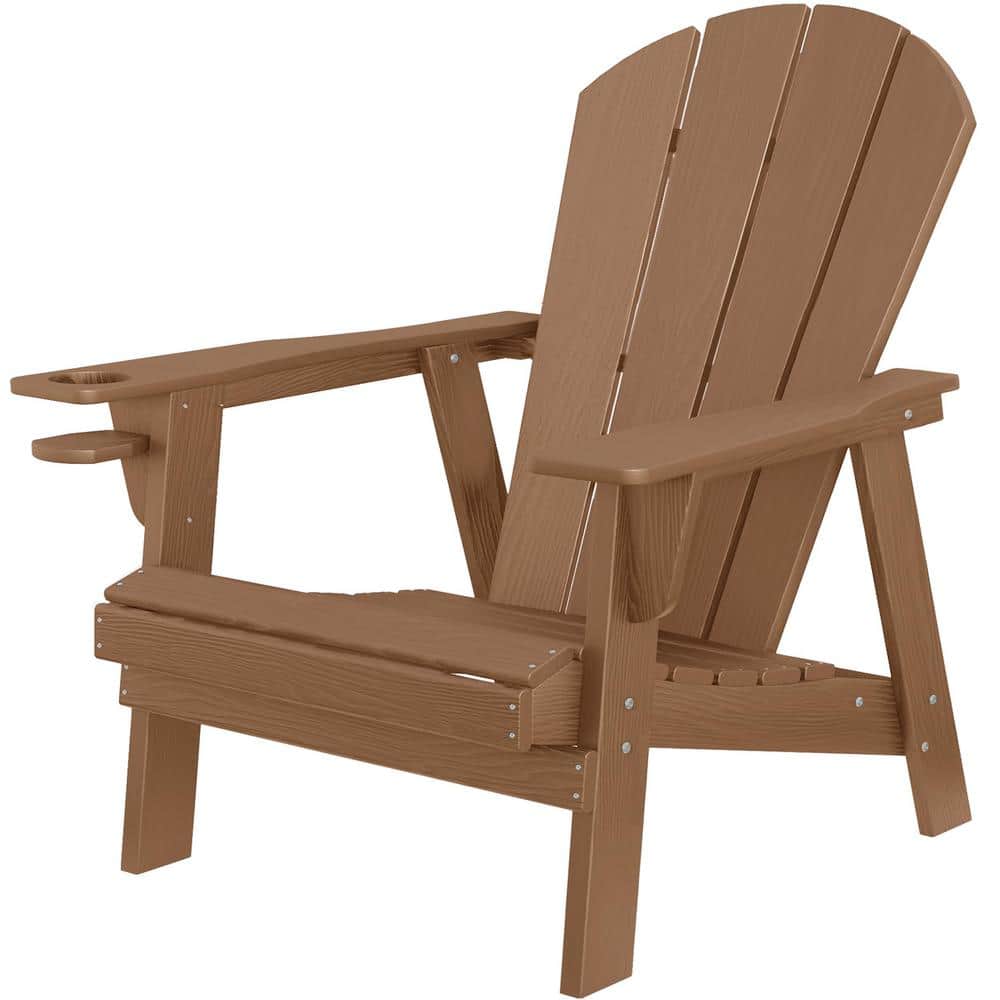 29.2 in. x 28.7 in. x 35 in. Brown High Density Polyethylene Adirondack for Outdoor price history on PriceWatchPro