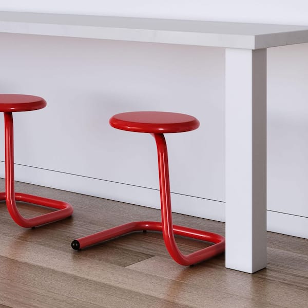 Amisco Paperclip70 Ketchup Metal Dining Chair