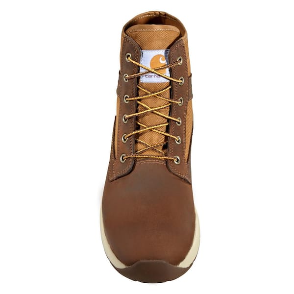 Carhartt Men's Force Series 5 inch Work Boots - Soft Toe - Wheat - Size  10.5(M) FA5017-M-10.5M - The Home Depot