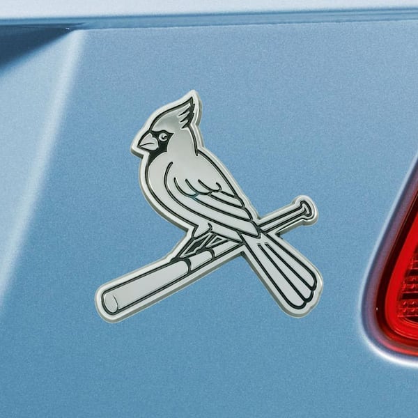 FANMATS MLB - St. Louis Cardinals 3D Auto Chromed Metal Emblem 27049 - The  Home Depot