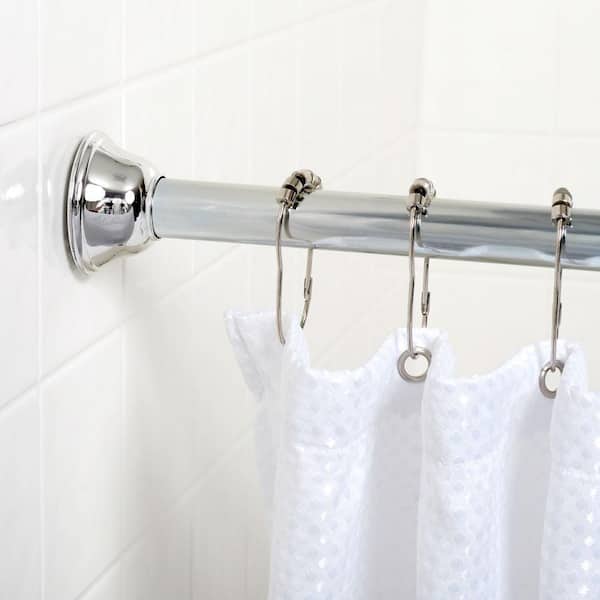Adjustable Tension No Tools Shower Rod, Do Tension Shower Curtain Rods Work