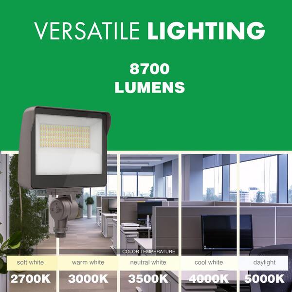 LEDone Selectable Color Temperature 150-Watt Equivalent 8700 Lumen