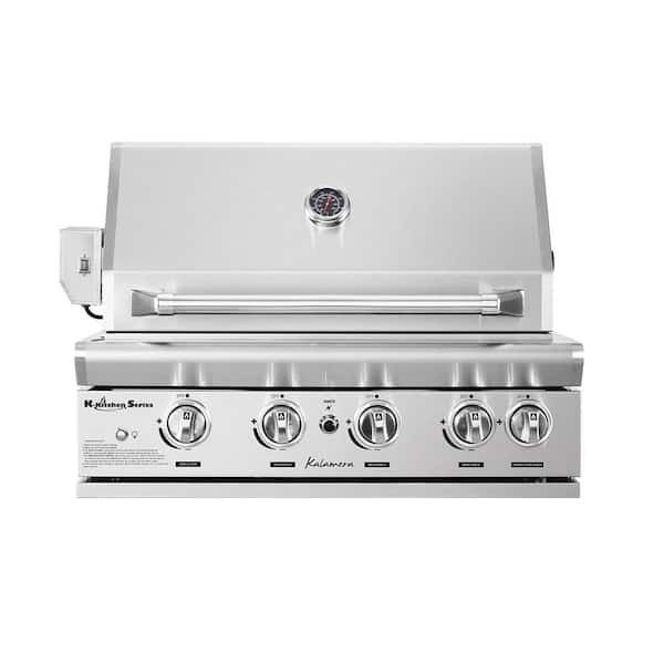 4-burner Built-In Outdoor S/S Grill K-Kitchen Series