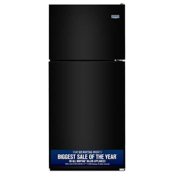 Maytag 21 cu. ft. Top Freezer Refrigerator in Black