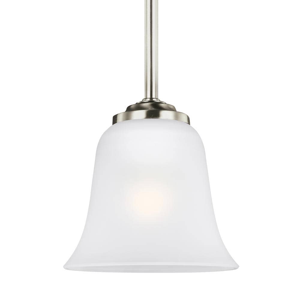 Emmons 1-Light Brushed Nickel Pendant price history on PriceWatchPro