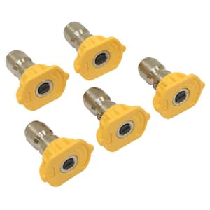 New Pressure Washer Nozzle Shop Pack for General Pump SHC15030Q Color Yellow, Nozzle Size 3, Tip Size 1/4 in.