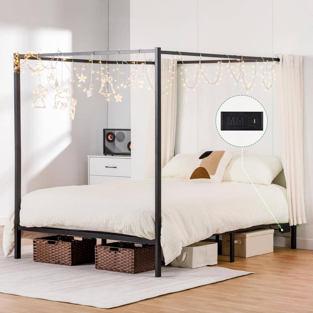Adjustable canopy bed sales