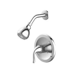 Impressions Collection Single-Handle Shower Trim Kit in Chrome (Valve Not Included)