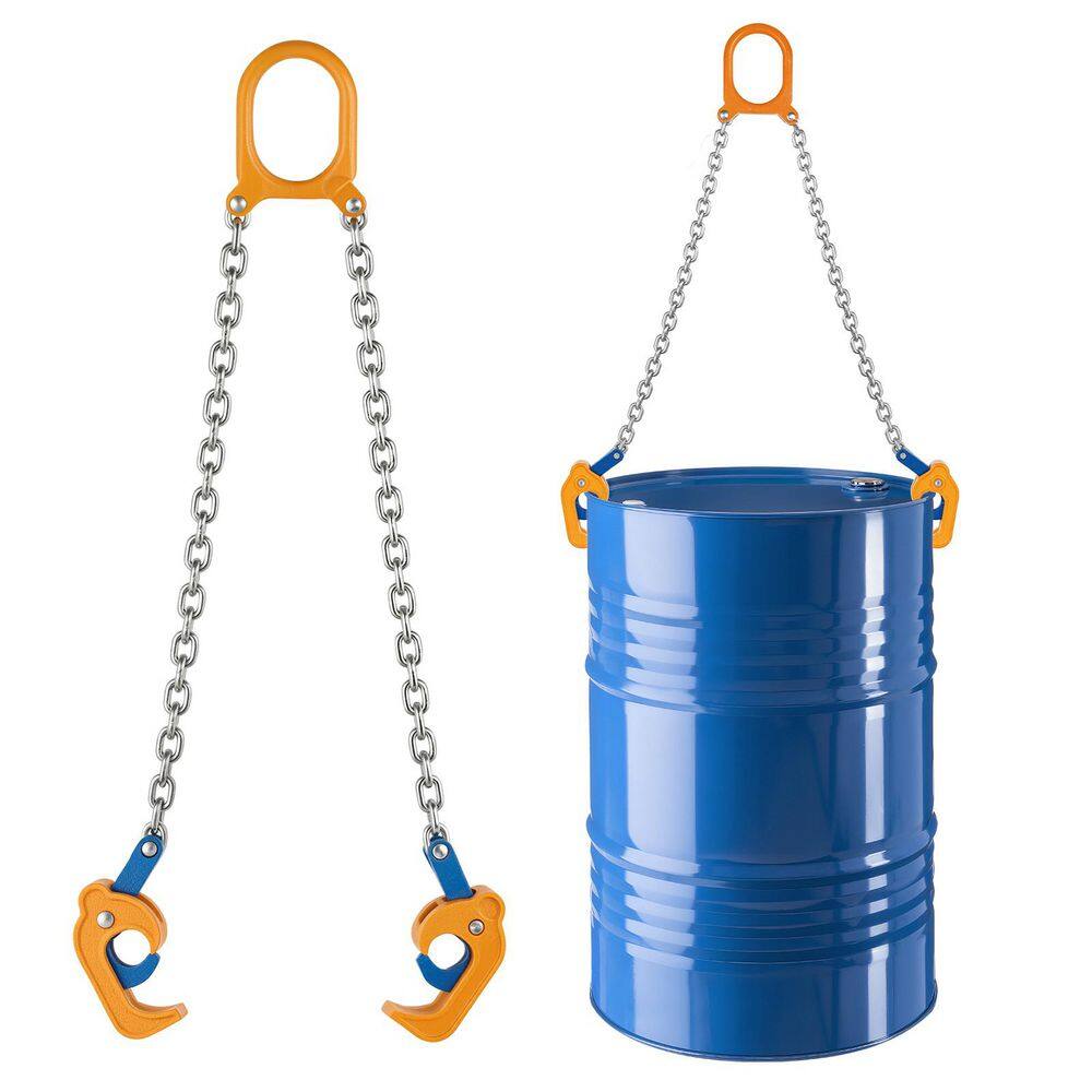 G80 Drum Lifting Chain Sling with Thickened Security Hook, 2000LBS. Capacity 1.6ft. Long Sturdy Drums Handling Equipment price history on PriceWatchPro