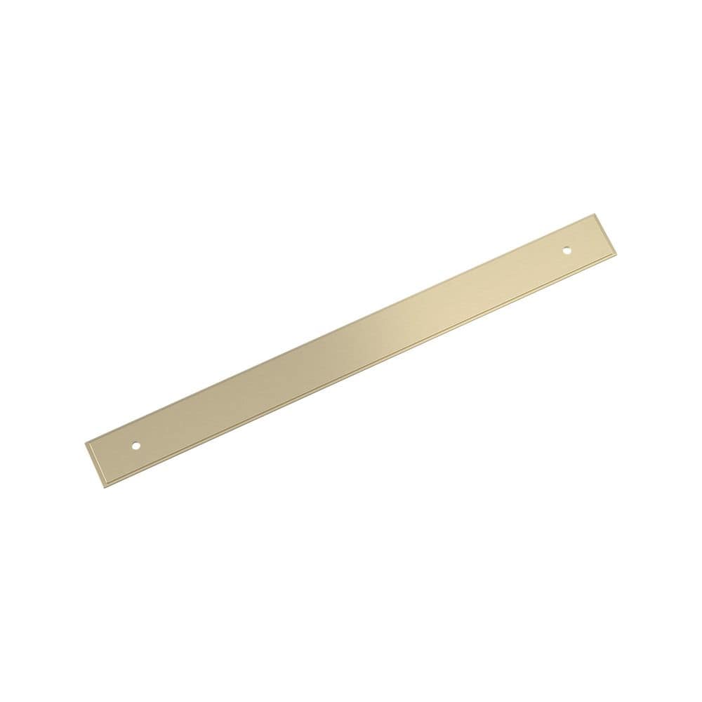 Maymont 10-1/16 in. Center-to-Center Rectangle Golden Champagne Pull Cabinet Backplate price history on PriceWatchPro