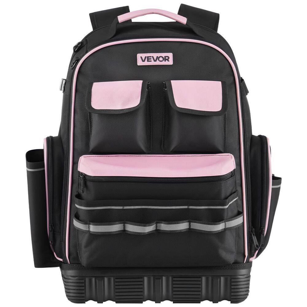 Tool Backpack, 56 Pockets, Heavy-duty Tools Storage Organizer Work Bags with Laptop Compartment and Molded Base price history on PriceWatchPro