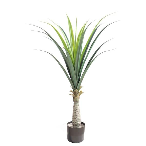 Unbranded 47.24 in. (H) Green Artificial Yucca Plant prepotted