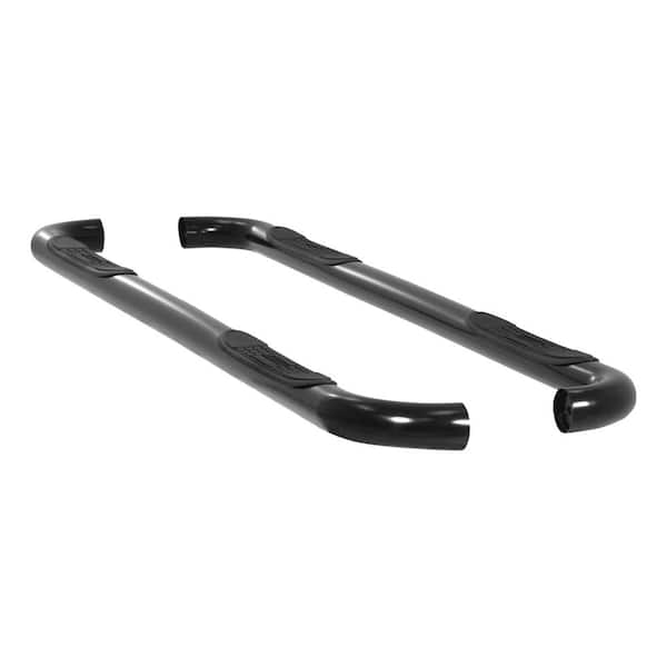 Aries 3-Inch Round Black Steel Nerf Bars, No-Drill, Select Ford ...