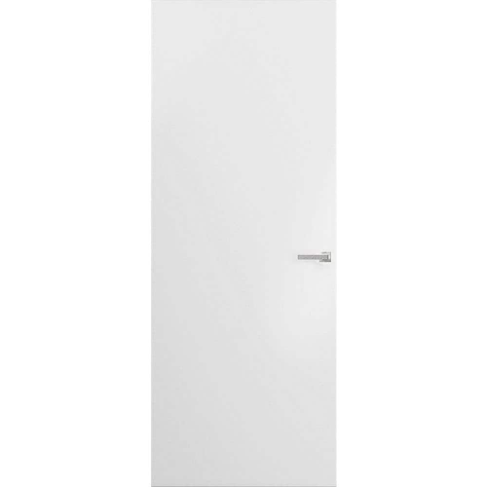 0010 32 in. x 80 in. Unassembled Left-Hand/Outswing Primed Wood Flush Mount Hidden Frameless Door with Hinge price history on PriceWatchPro