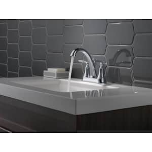 Woodhurst 4 in. Centerset 2-Handle Bathroom Faucet in Chrome