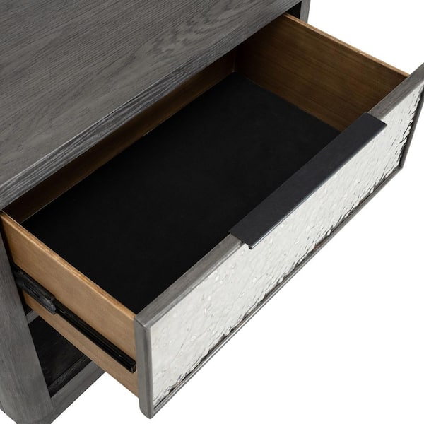 Furniture of America Hairin 5-Piece Ash Gray Wood Frame King