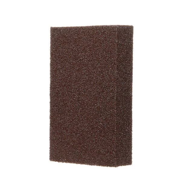 Rectangular Sanding Sponge, 8-7/8 x 4 x 3/4, 4 Sided 220 Fine Grit